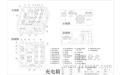 KOK网页版官方网站模具激光焊接机充电箱标识图
